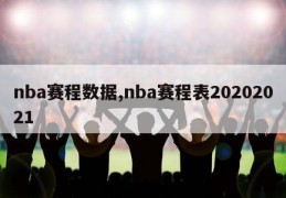 nba赛程数据,nba赛程表20202021