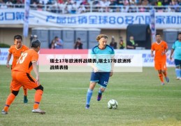 瑞士17年欧洲杯战绩表,瑞士17年欧洲杯战绩表格